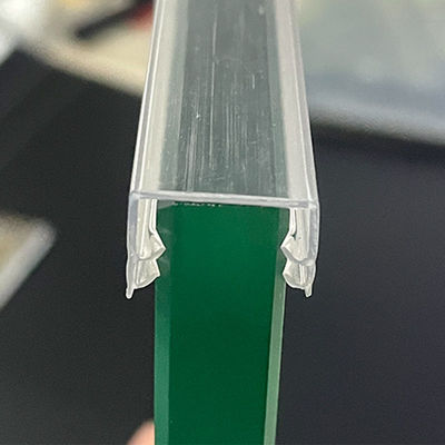 Coはガラス ドアのストリップ ポリ塩化ビニールの天候10mm除去の防水突き出た