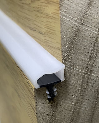 高耐性 木製ドアシール ストライプドア 天気 ストライプ 白色 10*6mm